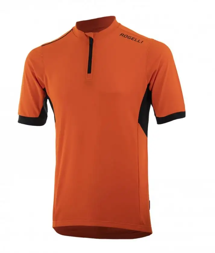 Tröja Rogelli Perugia 2.0 Jersey SS Orange/Svart