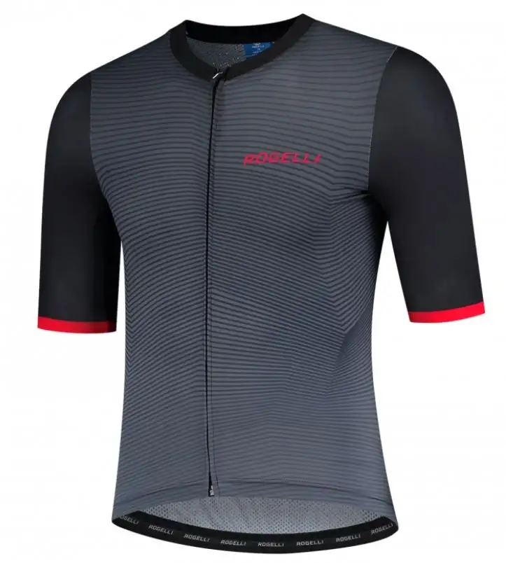 Tröja Rogelli Valor Jersey SS Svart/Röd