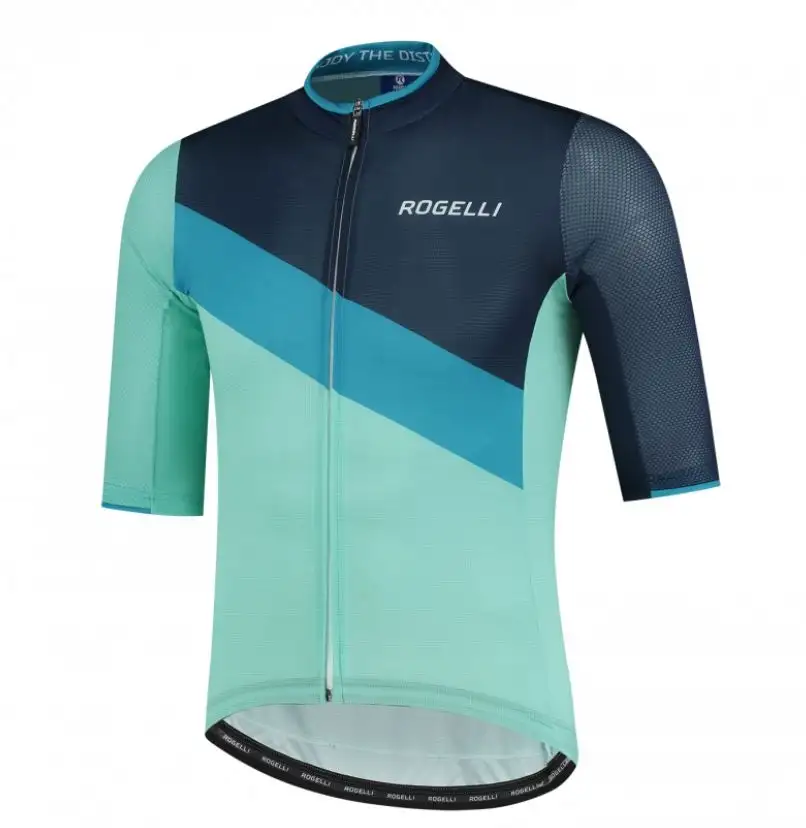 Tröja Rogelli Kai Jersey SS Turkos/Blå