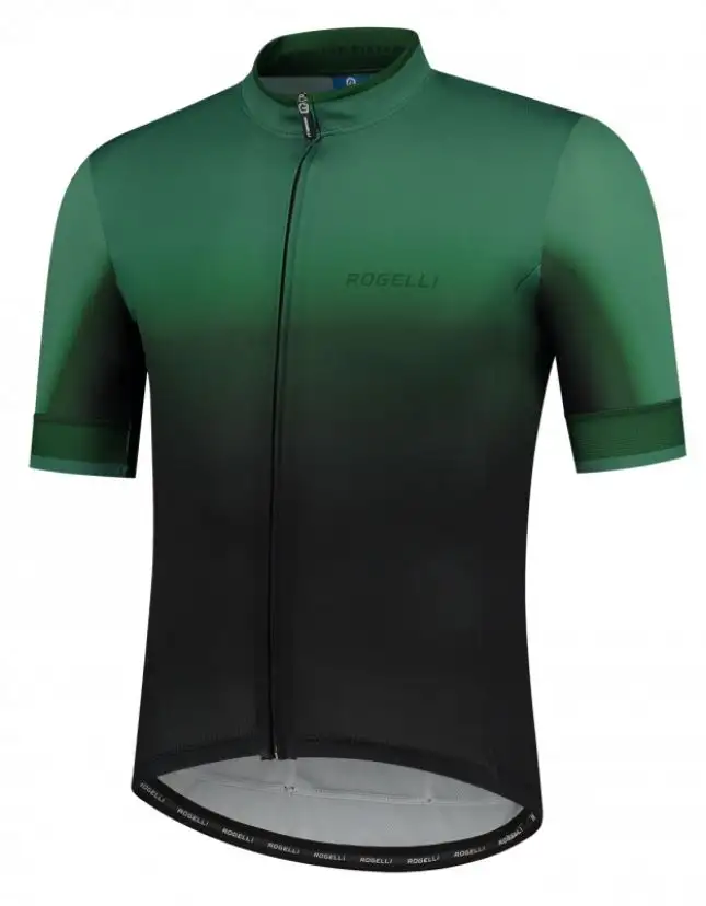 Tröja Rogelli Horizon Jersey SS Svart/Grön