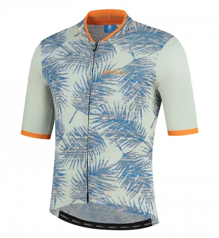 Tröja Rogelli Nature Jersey SS Sand/Orange