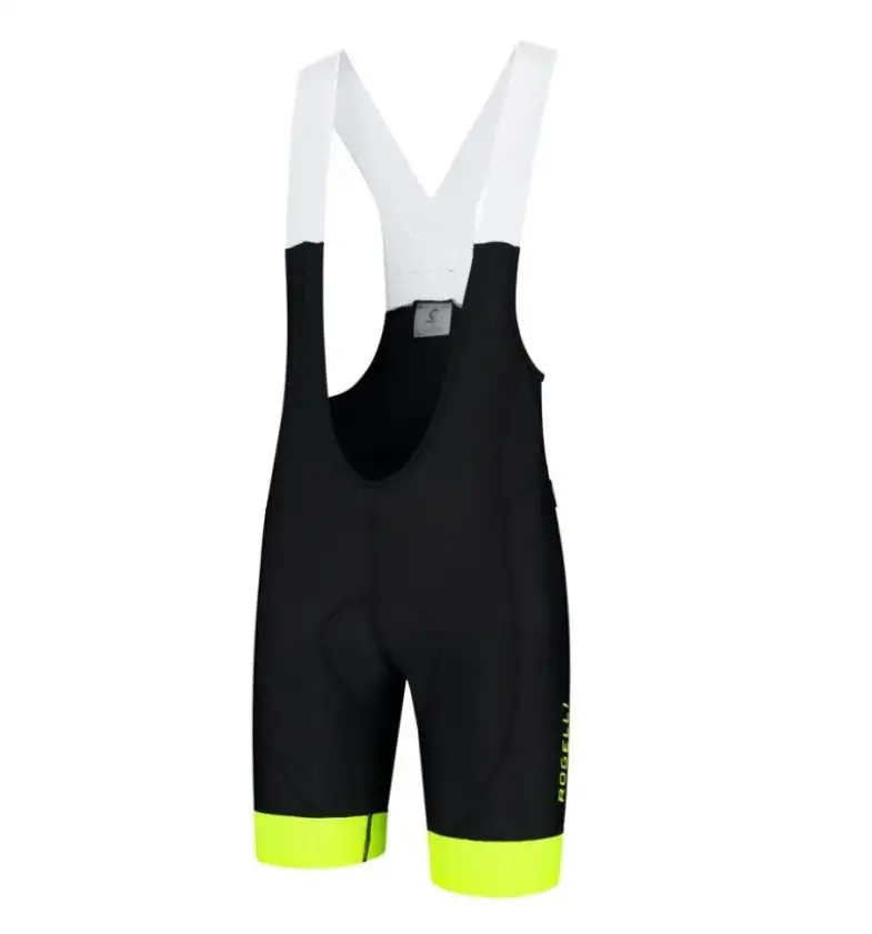 Bib Shorts Rogelli Flex Svart/Gul