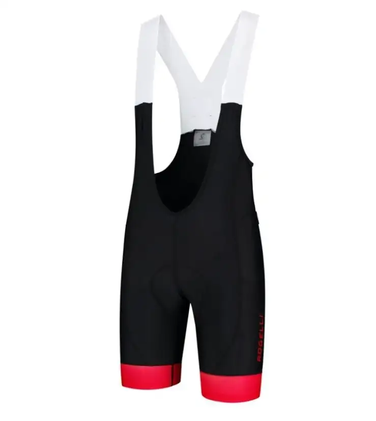 Bib Shorts Rogelli Flex Svart/Röd