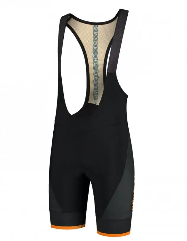 Bib Shorts Rogelli Fuse 2.0 Svart/Orange