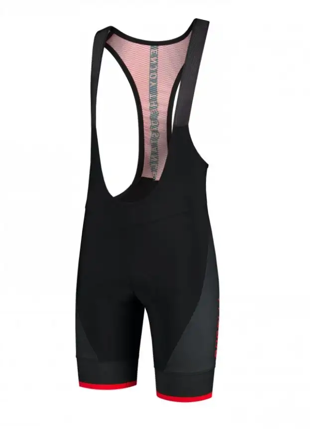 Bib Shorts Rogelli Fuse 2.0 Svart/Röd