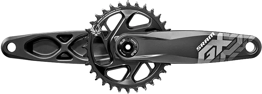 Vevparti SRAM GX Eagle Fat Bike 5" 1 x 12 växlar DUB direct mount 30T 170 mm svart