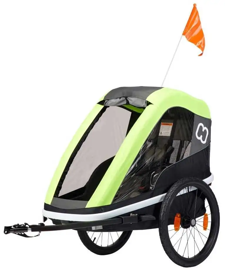 Cykelvagn Hamax Avenida One 1 barn lime
