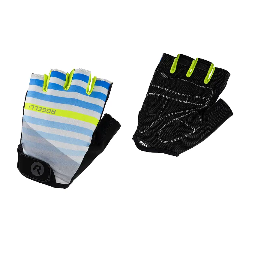 Handskar Rogelli Stripe Grå/Gul