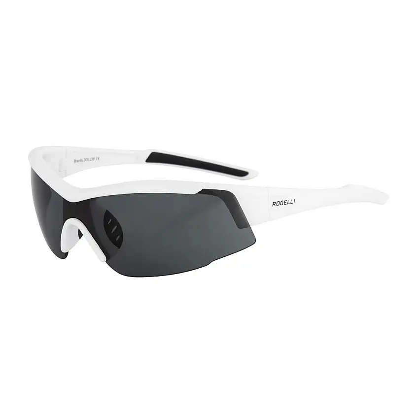 Cykelglasögon Rogelli Brantly White Os
