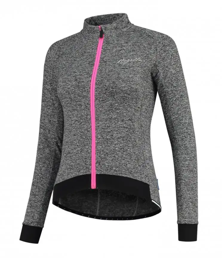 Tröja Rogelli Benice 2.0 Jersey LS Grå/Rosa
