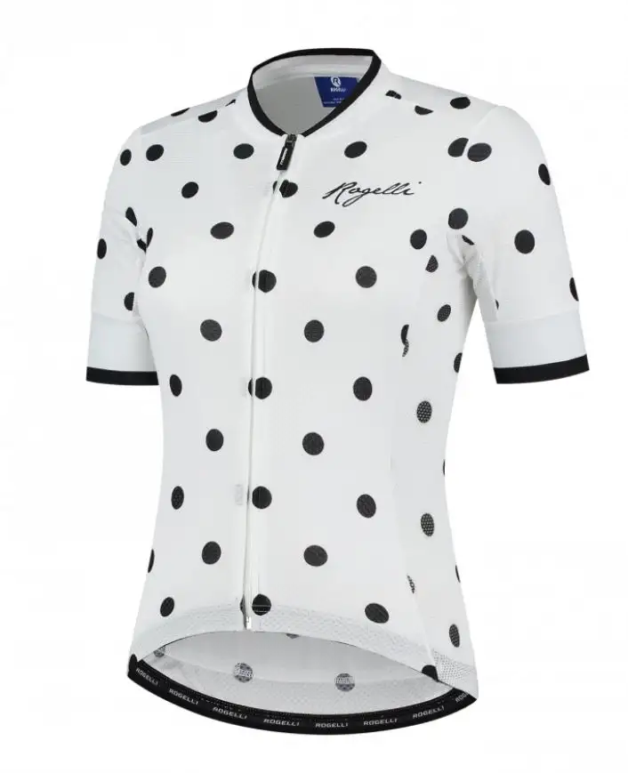 Tröja Rogelli Sprinkle Jersey SS Vit/Svart