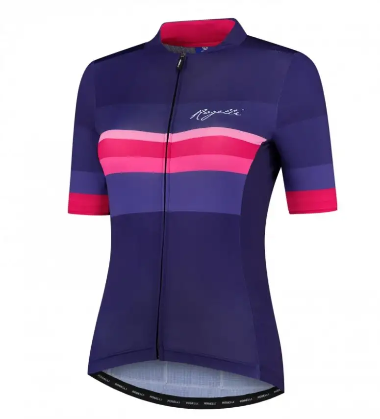 Tröja Rogelli Calm Jersey SS Blå/Rosa