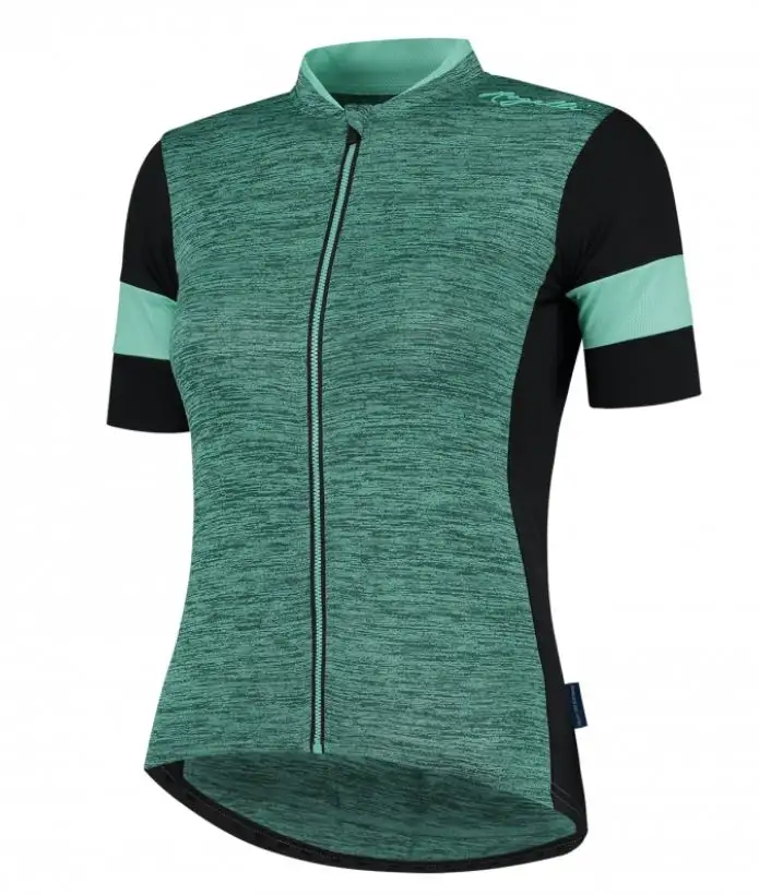 Tröja Rogelli Charm 2.0 Jersey SS Svart/Turkos