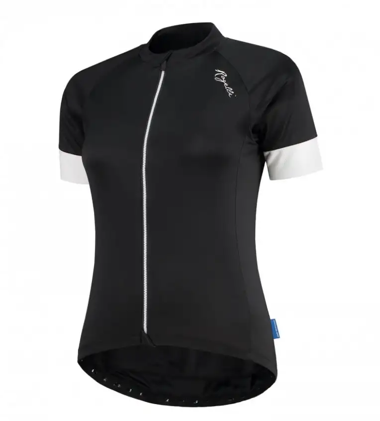 Tröja Rogelli Modesta Jersey SS Dam svart/vit