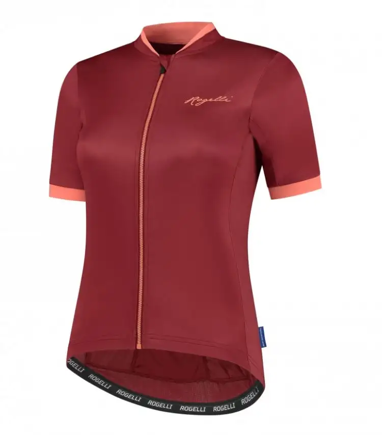 Tröja Rogelli Essential Jersey SS Dam Röd/Coral