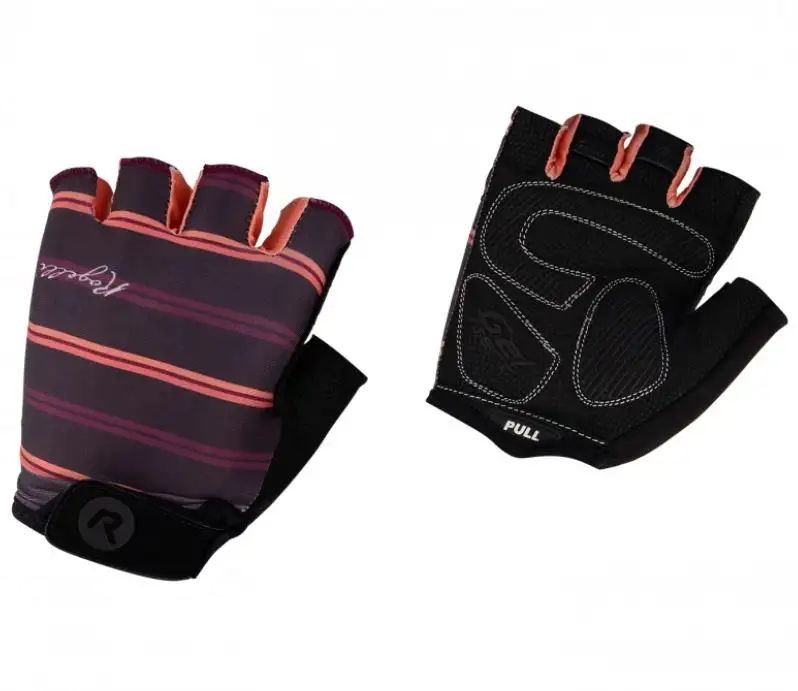 Handskar Rogelli Stripe Röd/Coral