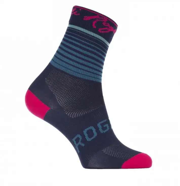 Strumpor Rogelli Impress Socks Blå/Rosa