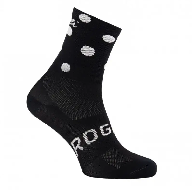Strumpor Rogelli Sprinkle Socks Svart/Vit