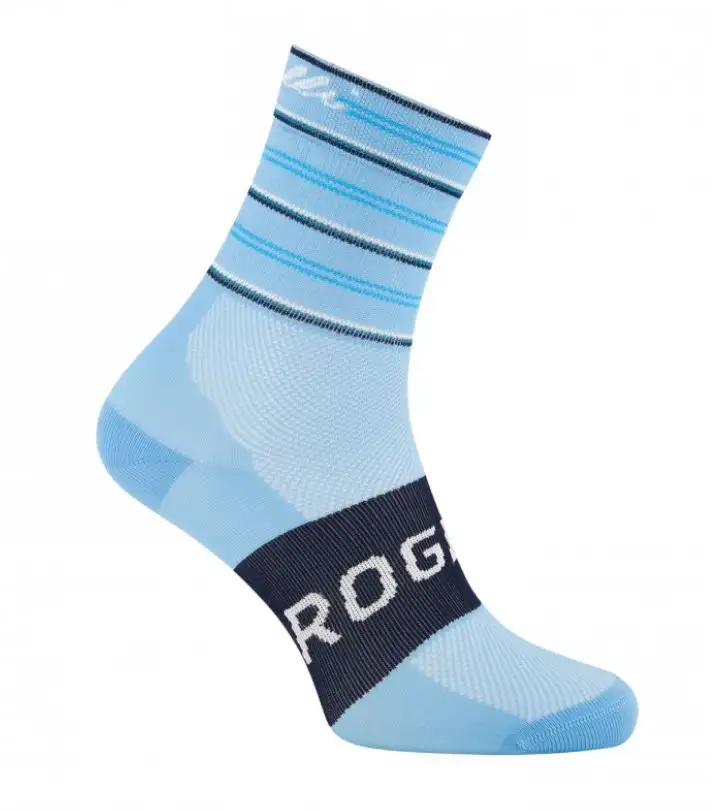 Strumpor Rogelli Stripe Socks Blå