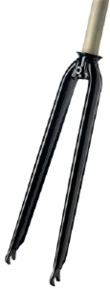 Framgaffel Race 1 1/8" alu ahead - Stam 300 mm Svart Raka Ben