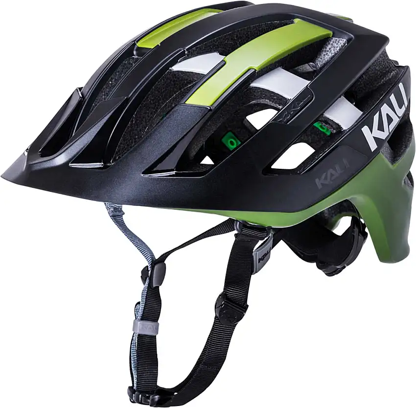 Cykelhjälm Kali Interceptor Flex mattsvart/khaki