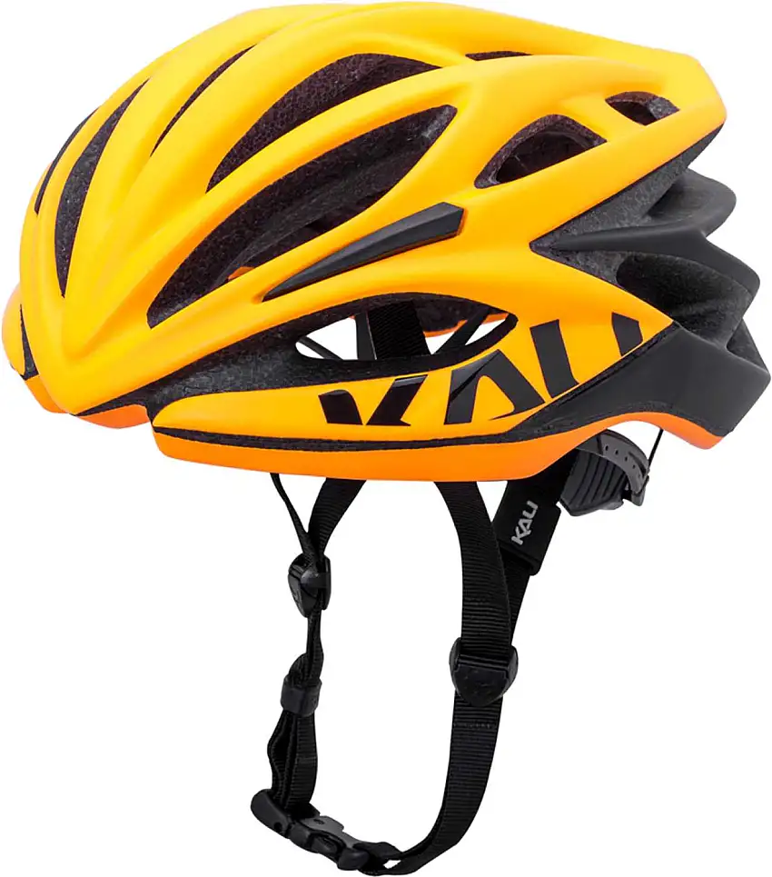 Cykelhjälm Kali Loka Valor mattorange/svart