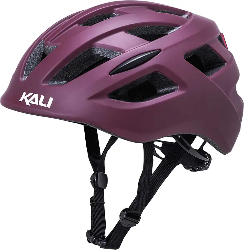 Cykelhjälm Kali Central Solid mattlila
