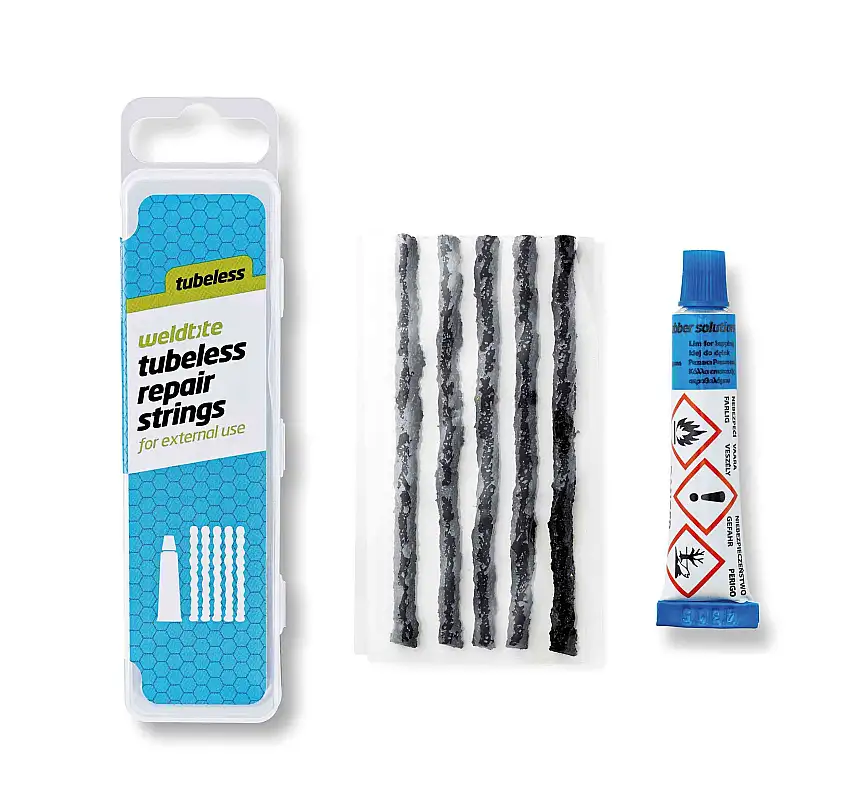 Reparationskit Weldtite Tubeless Strings och Solution