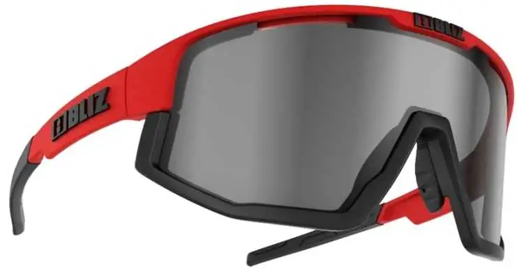 Cykelglasögon Bliz Fusion mirror röd