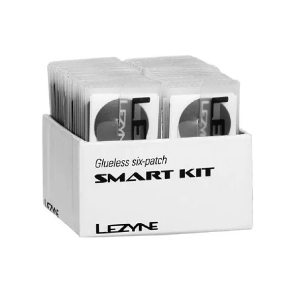 Förpackning med 34 lappsatser Lezyne Smart