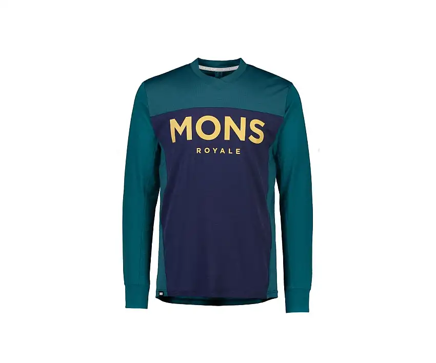 Tröja Mons Royal Wool Mens Redwood Enduro VLS Blå