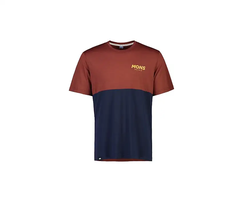 Tröja Mons Royal Wool Mens Tarn Freeride T Navy