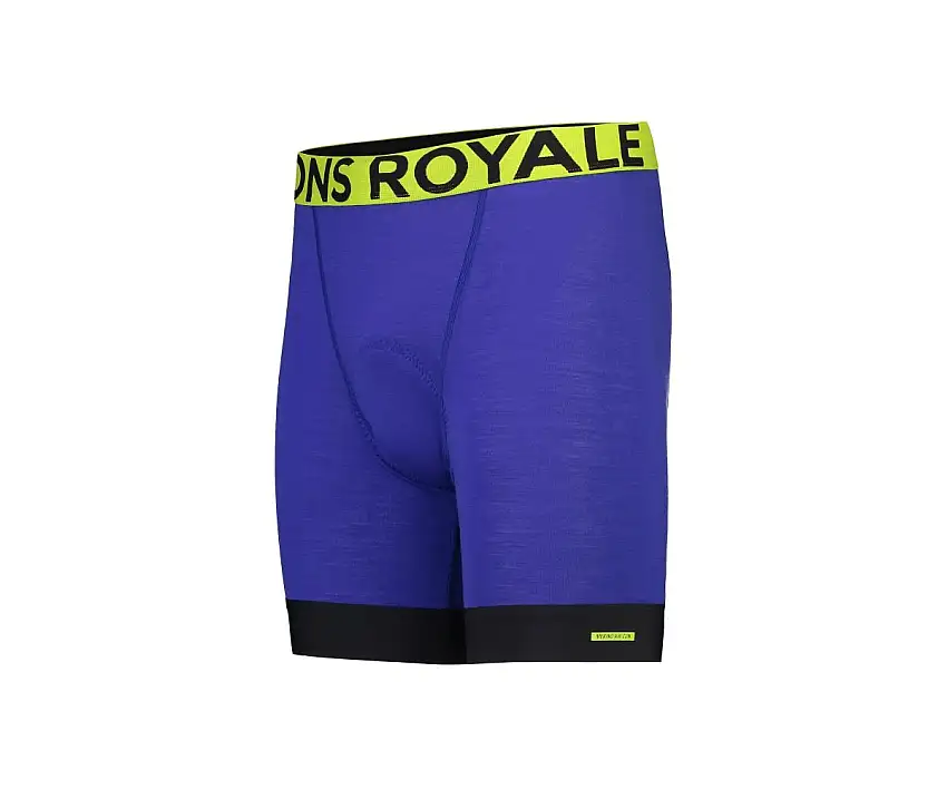 Boxer Mons Royal Wool Mens Hold 'em Shorty Boxer Blå
