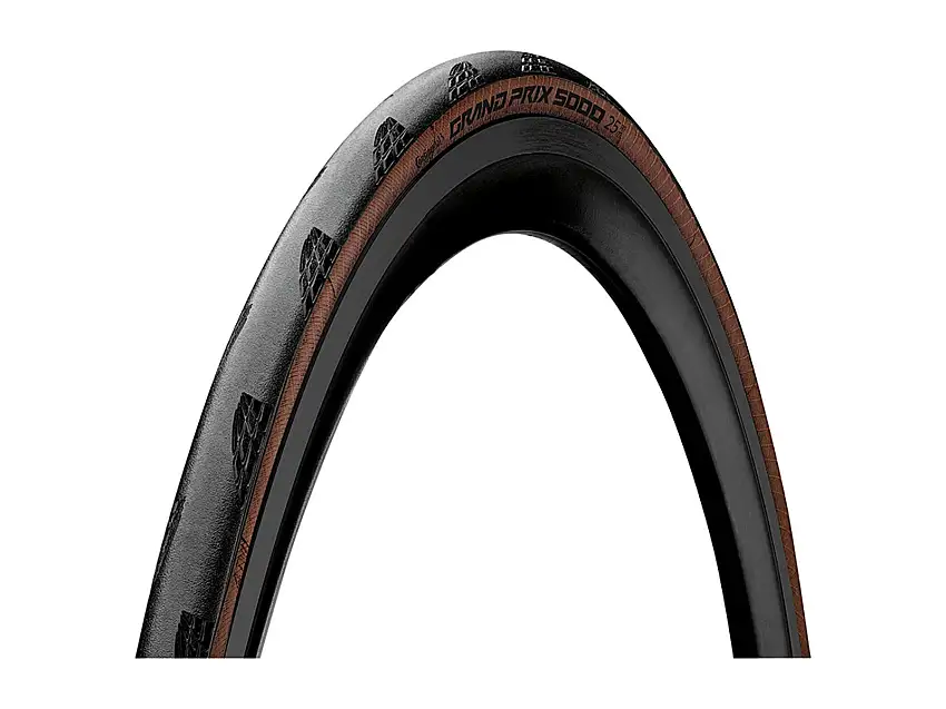 Cykeldäck Continental Grand Prix GP 5000 Black/Brown 622-28