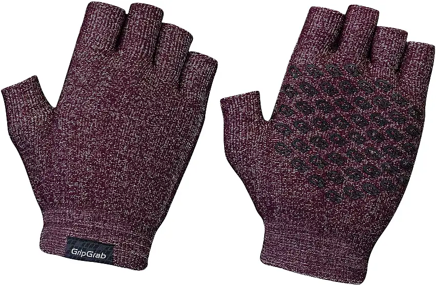 Handskar GripGrab Freedom Knitted mörkröd