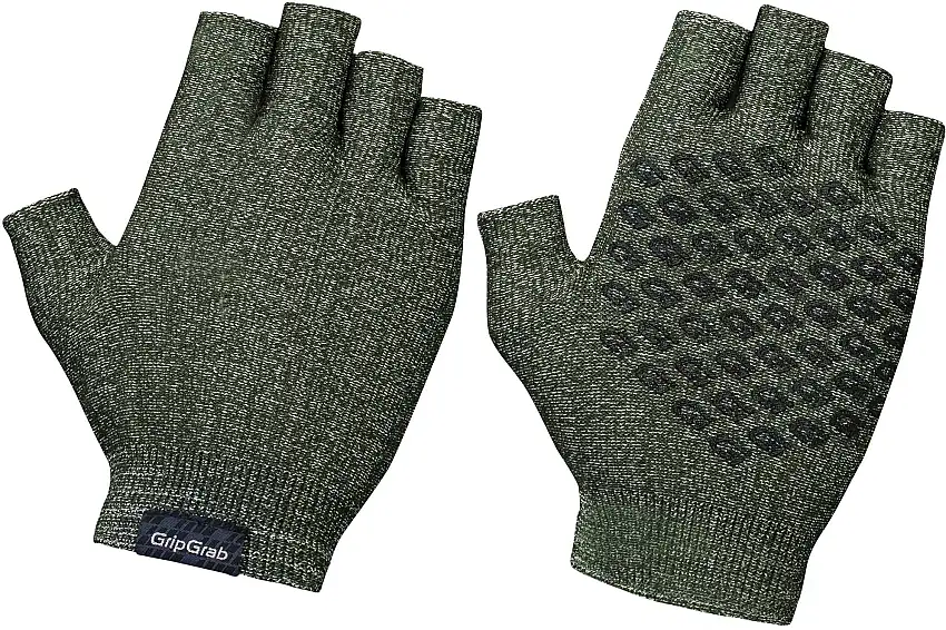Handskar GripGrab Freedom Knitted olivgrön