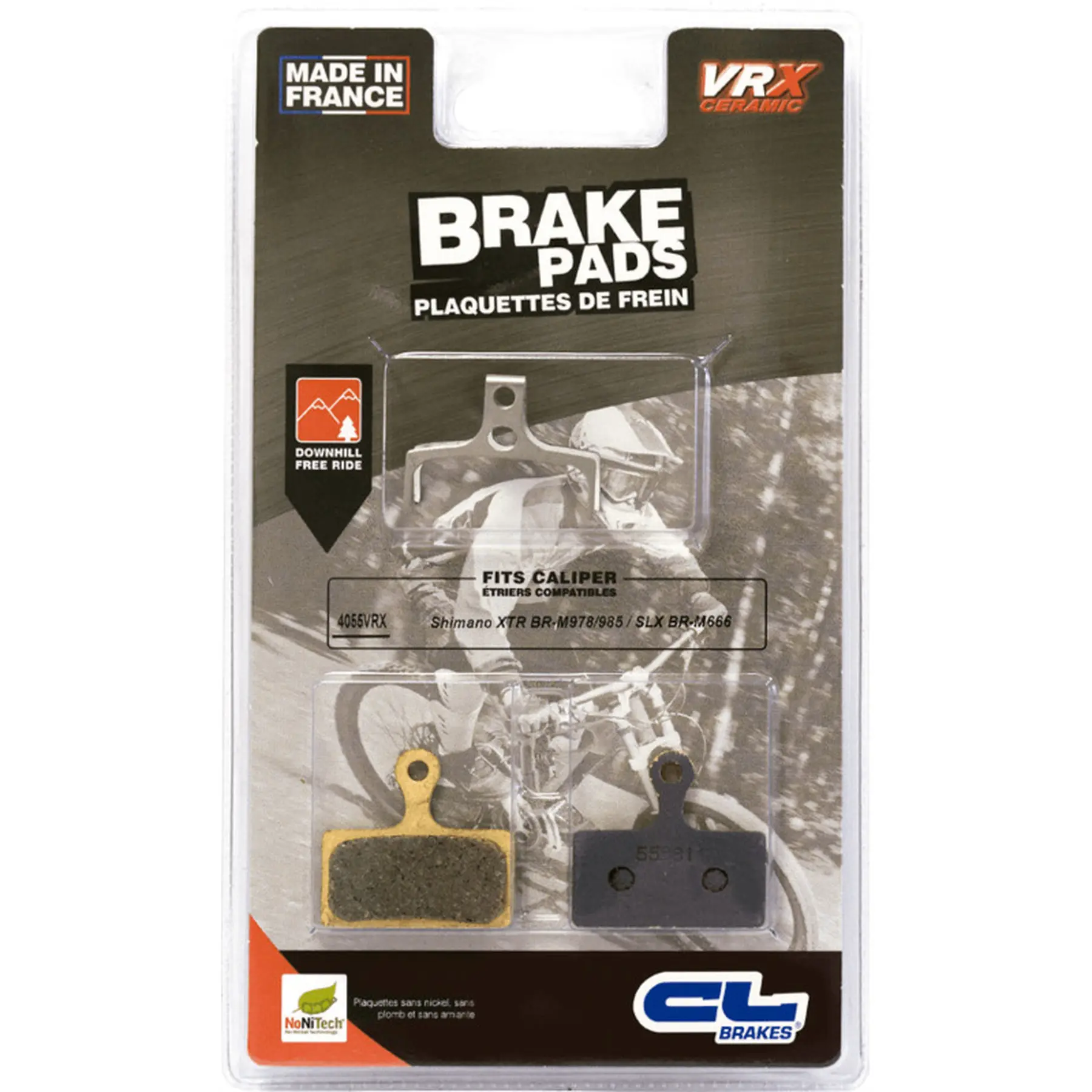 Bromsbelägg + keramiskt skydd CL Brakes