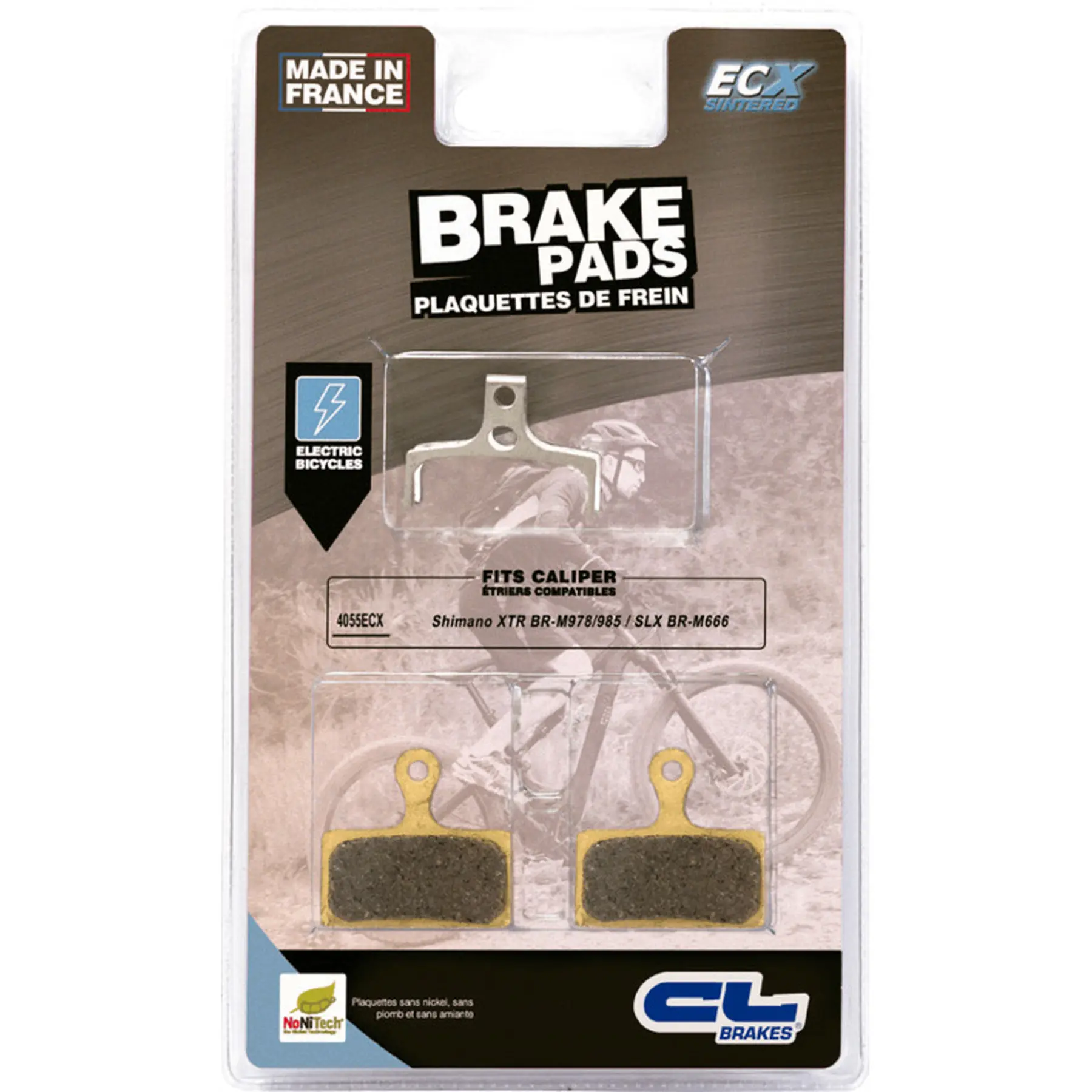 Elektrisk bromsbelägg CL Brakes ECX