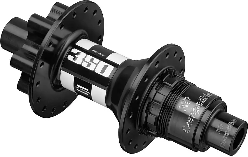 Baknav DT Swiss 350 Boost IS 32H 12 x 148 mm SRAM XD svart