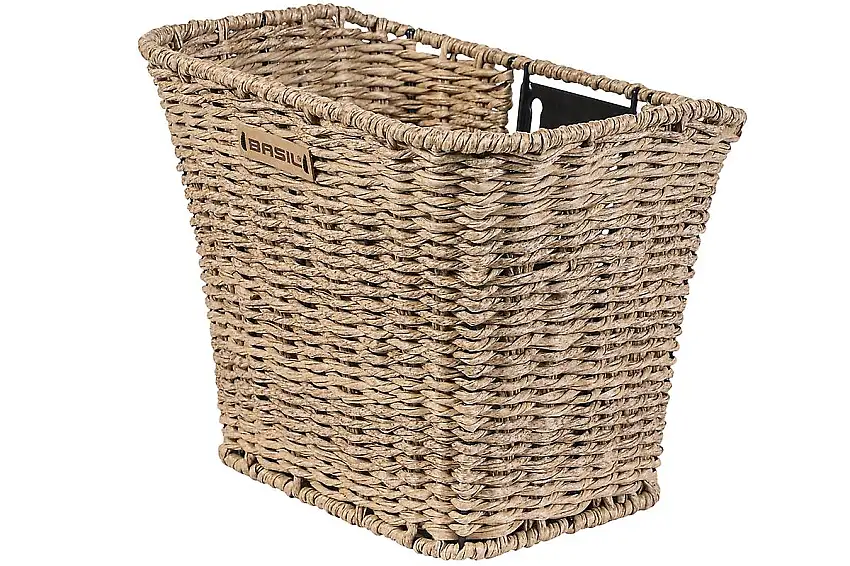 Cykelkorg Basil Front Bremen Rattan Look Fm Seagrass