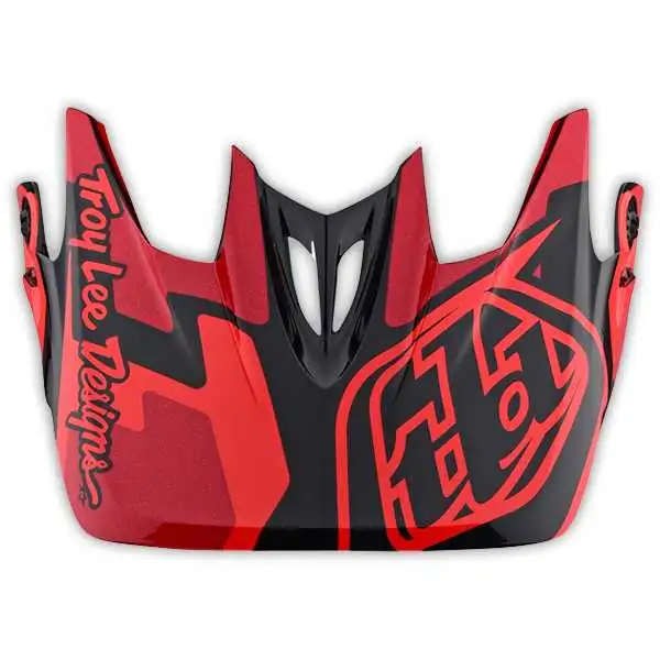 Skärm Troy Lee Designs D3 Speedcode röd