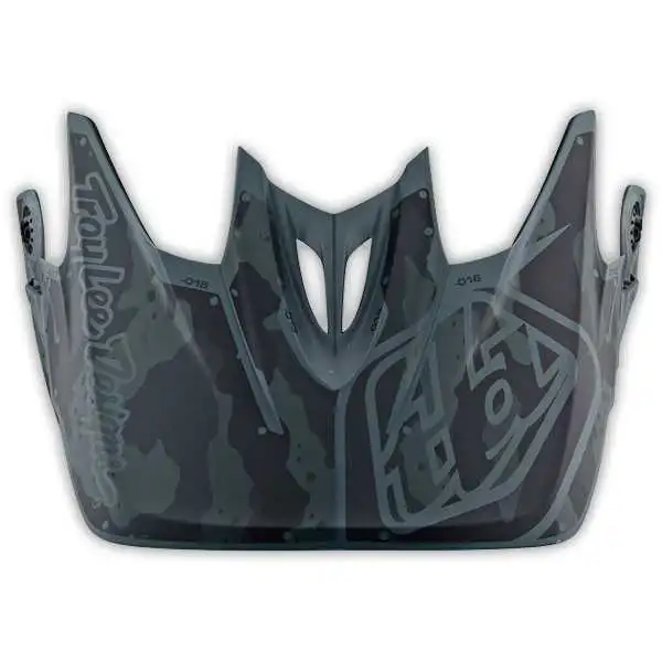 Skärm Troy Lee Designs D3 Fiberlite Factory svart/grön