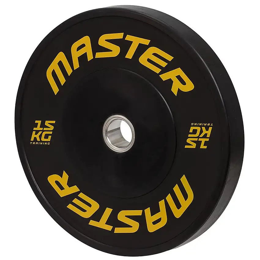Viktskiva Bumper Master Fitness Hg Bumpers 15 KG