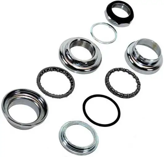 Styrlager JIS EC30/25.4   EC30/27 (1" JIS) gängat silver