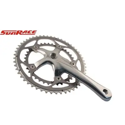 Vevparti Sunrace R81 Road 170 mm 53/39T + 52/42T 8 växlar silver