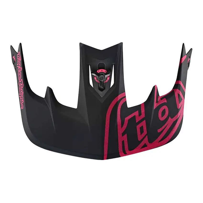Skärm Troy Lee Designs Stage Stealth svart/rosa