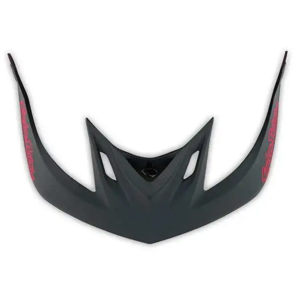 Skärm Troy Lee Designs A2 Decoy mörkgrå/rosa