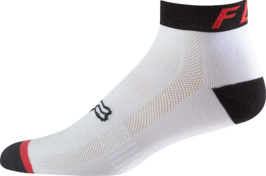 Strumpor Fox 4" Logo Trail flame red