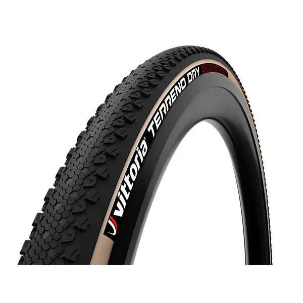 Cykeldäck Vittoria Terreno Dry TLR G2 40-622 (700x38c) Svart/beige