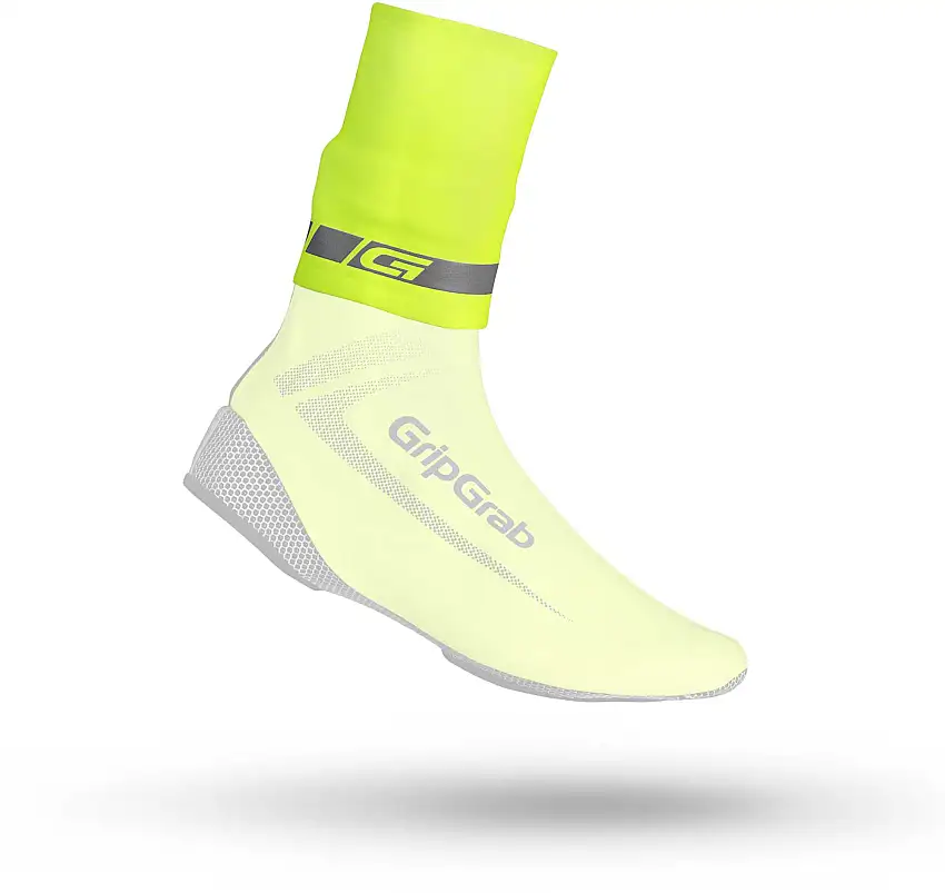 Ankelmuddar GripGrab CyclinGaiter Rainy Weather hi-vis gul